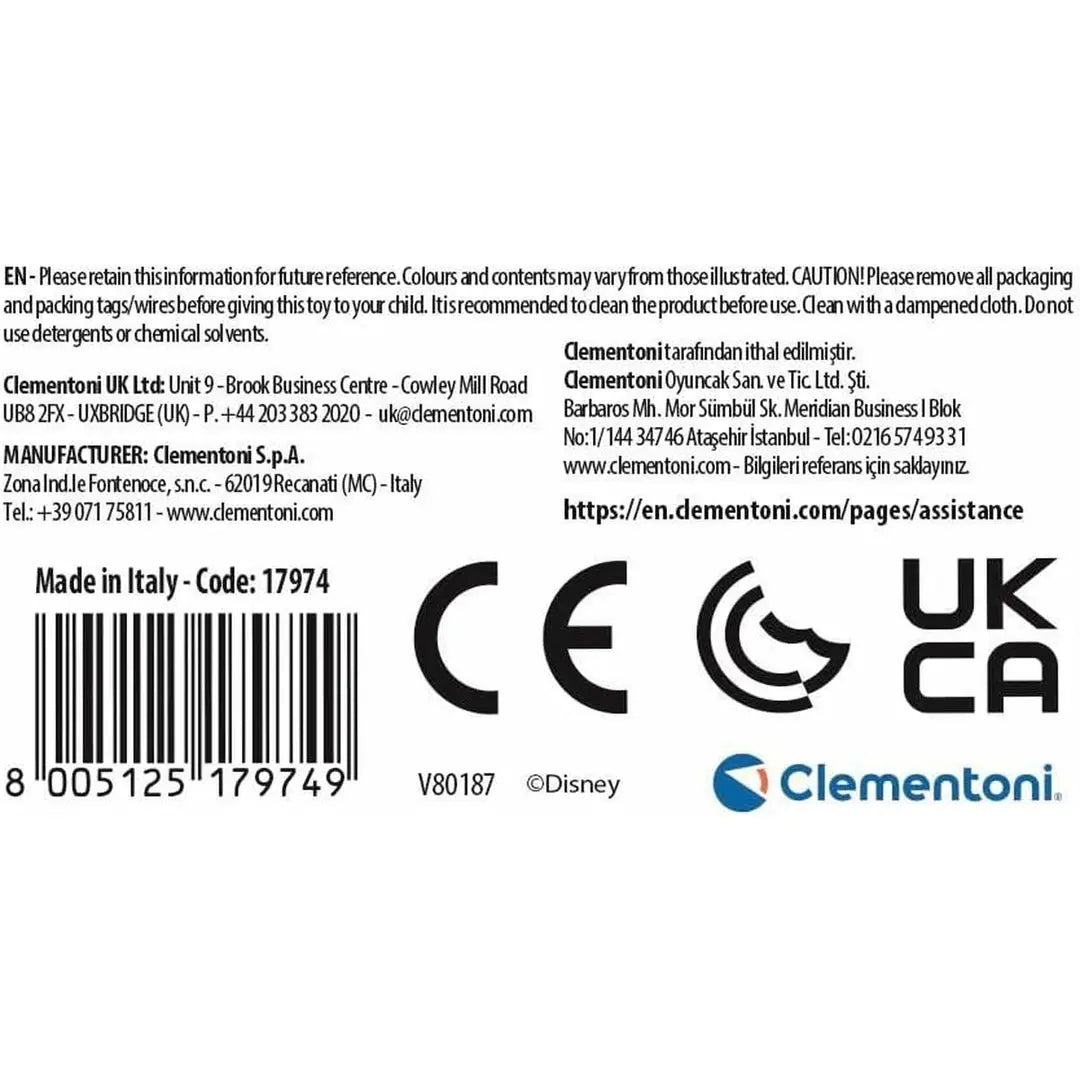 Musical Toy Stitch Clementoni